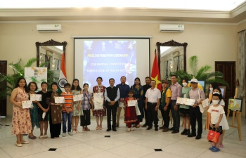 India@75: Prize Distribution for AKAM Painting Competition